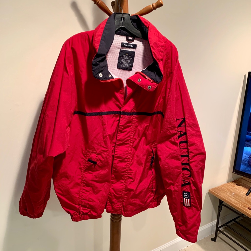 Nautica Excellent Condition Red Jacket